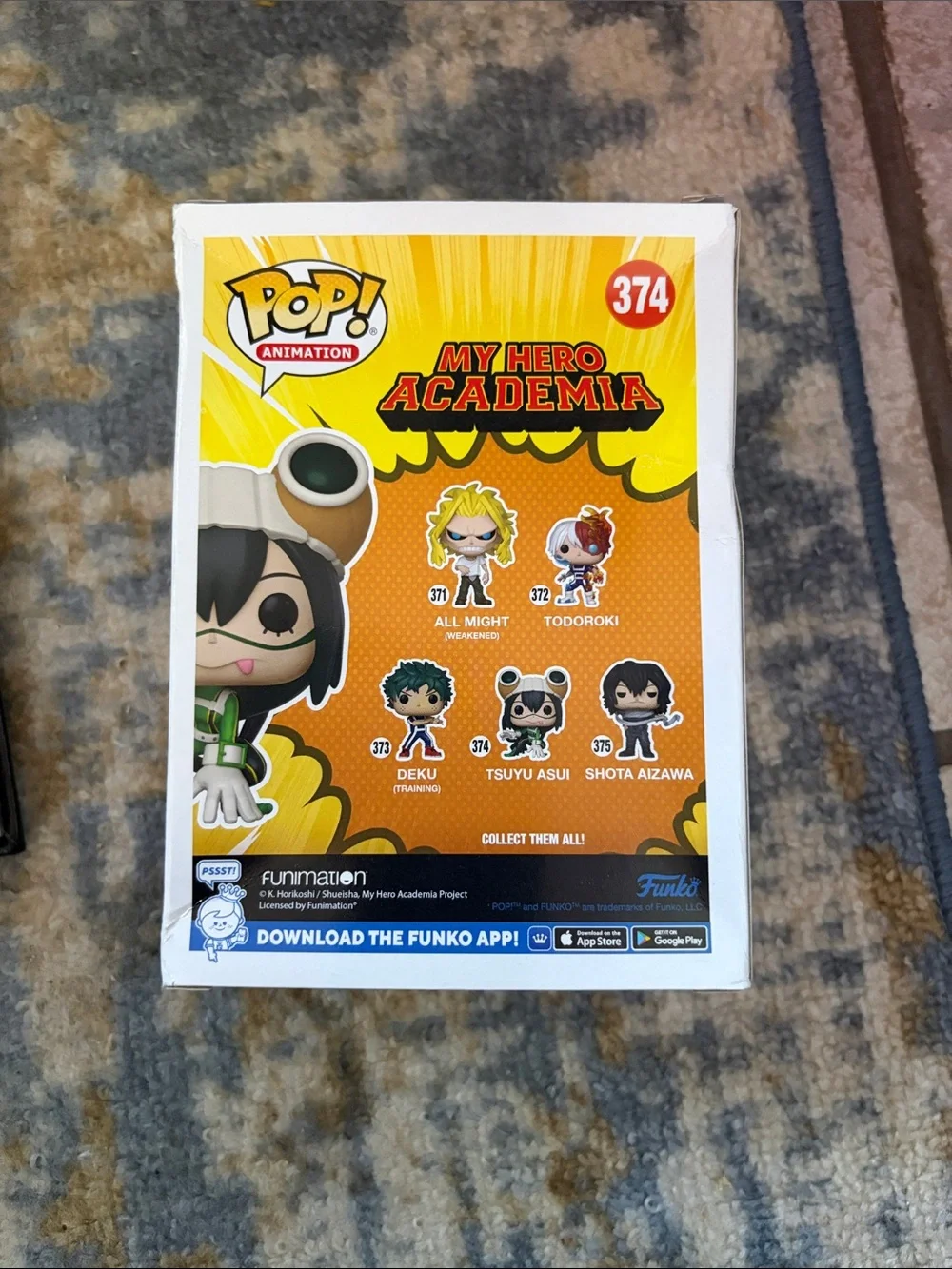 Funko Pop! Tsuyu Asui Vinyl Figure